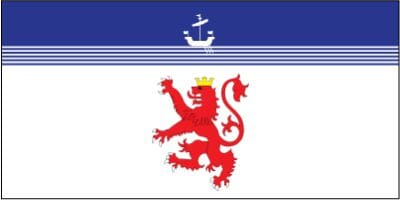 Devon Lion Fahne gedruckt | 90 x 150 cm - Bild 1