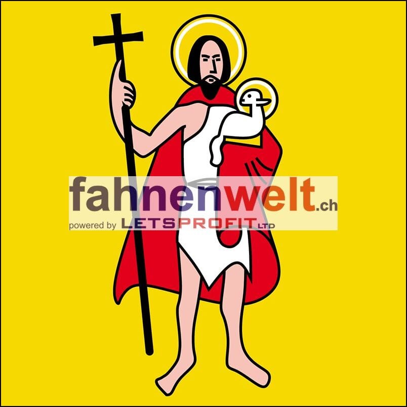 Fahne Gemeinde 7013 Domat/Ems (GR) | 30 x 30 cm und Gr&ouml;sser - Bild 1