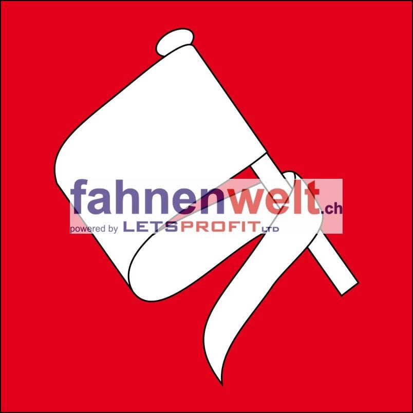 Fahne Gemeinde 2615 Sonvilier (BE) | 30 x 30 cm und Gr&ouml;sser - Bild 1