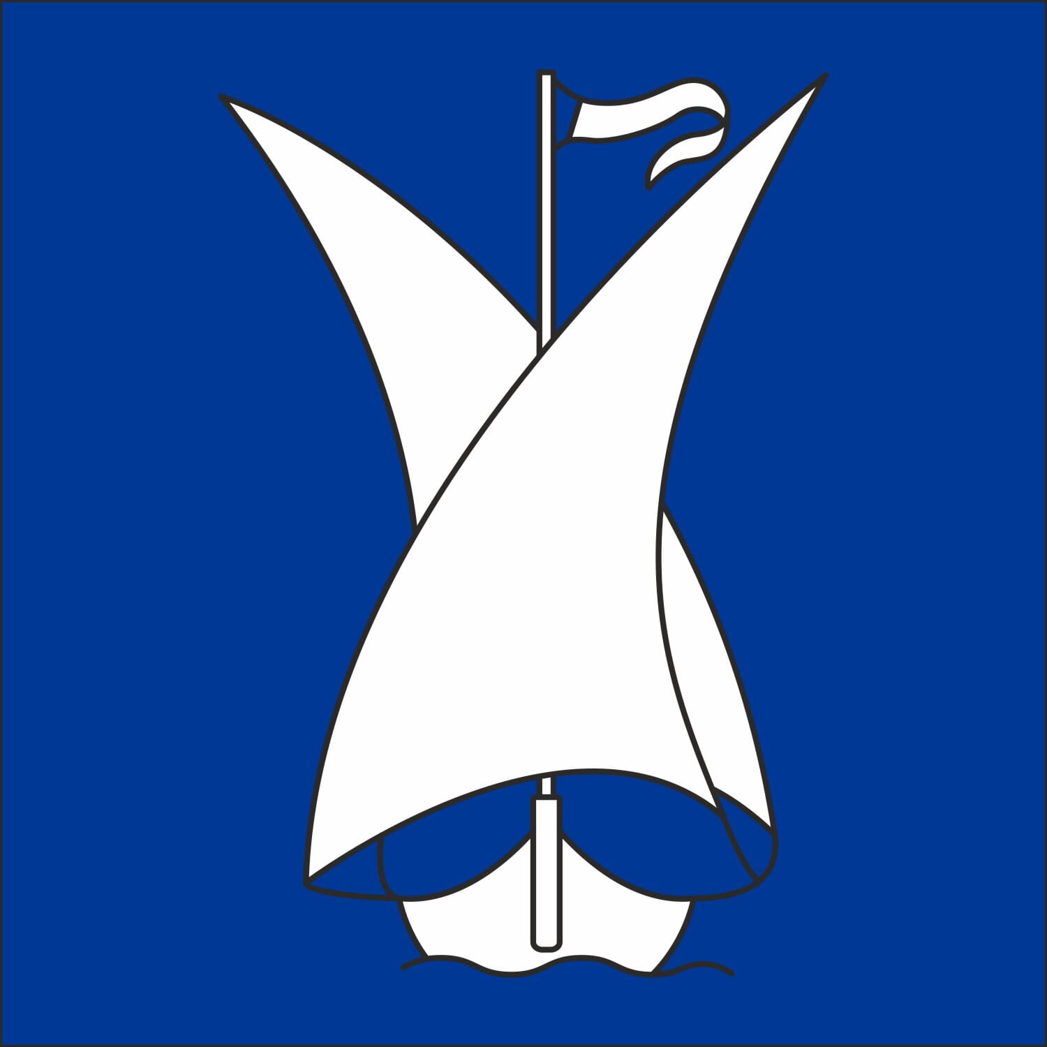 Fahne Gemeinde 1028 Pr&eacute;verenges (VD) | 30 x 30 cm und Gr&ouml;sser - Bild 1