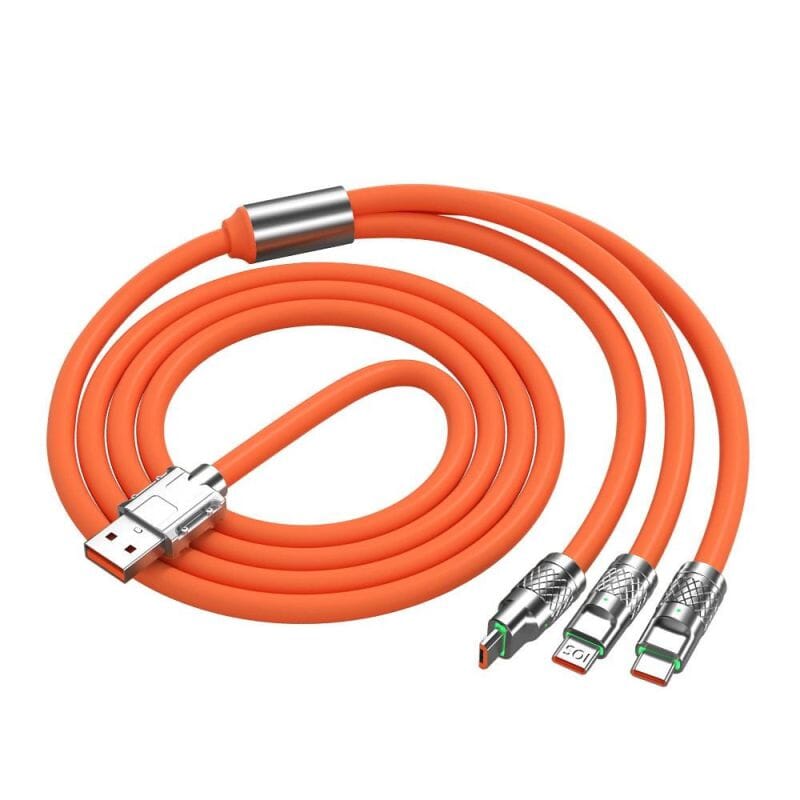 USB 3 in 1 Universalladekabel in verschiedenen Farben - Bild 1
