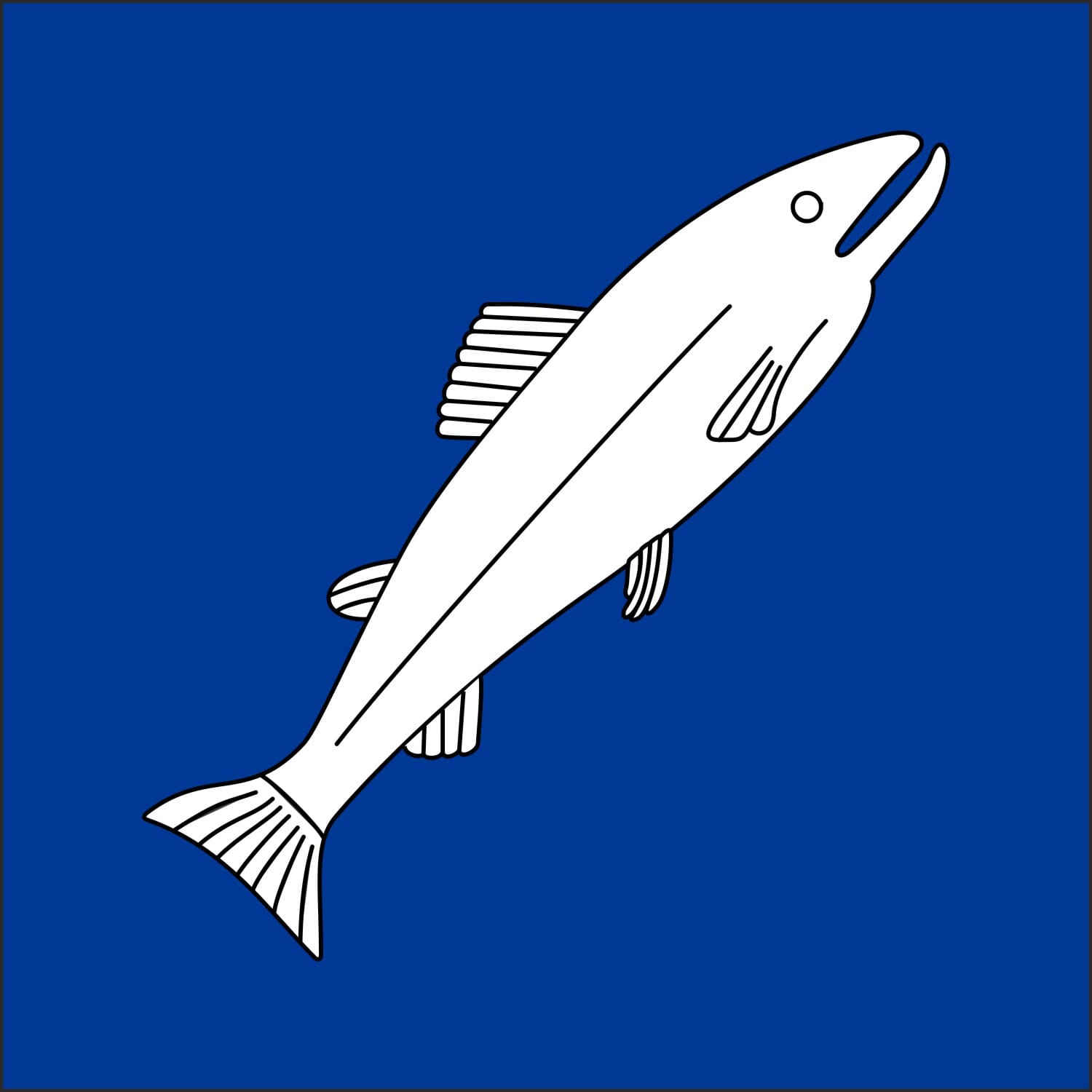 Fahne Gemeinde 8462 Rheinau (ZH) | 30 x 30 cm und Gr&ouml;sser - Bild 1