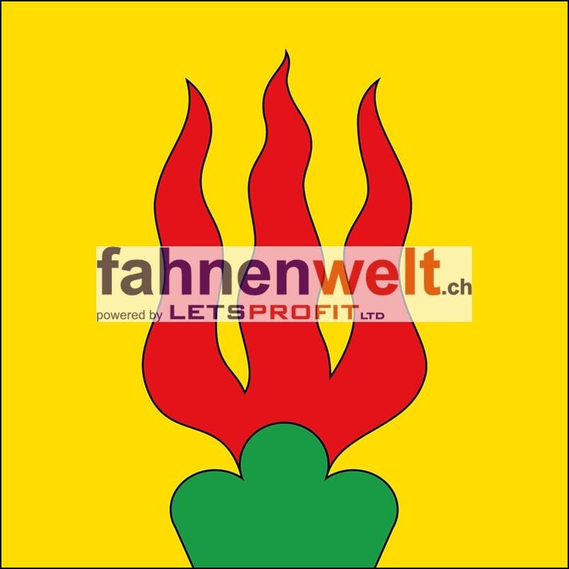 Fahne Gemeinde 5326 Schwaderloch (AG) | 30 x 30 cm und Gr&ouml;sser - Bild 1