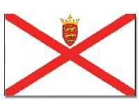 Jersey Hissfahne gedruckt im Querformat | 90 x 150 cm - Bild 1