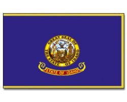 Idaho gedruckt im Querformat | 90 x 150 cm - Bild 1
