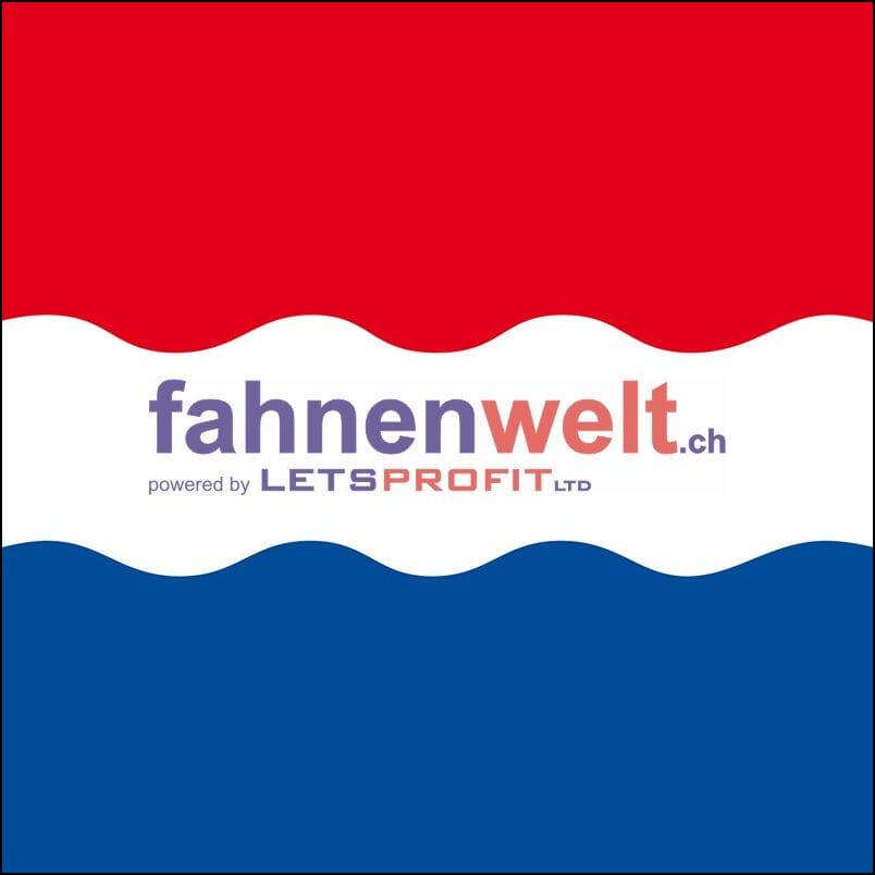 Fahne Gemeinde 4462 Rickenbach (BL) | 30 x 30 cm und Gr&ouml;sser - Bild 1