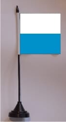 Luzern LU Tisch-Fahne mit Fuss | 11 x 11 cm - Bild 1
