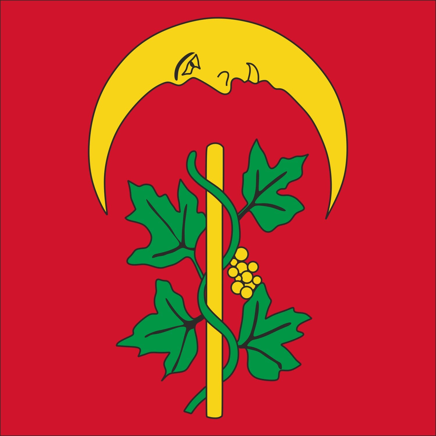 Fahne Gemeinde 8175 Windlach (ZH) | 30 x 30 cm und Gr&ouml;sser - Bild 1