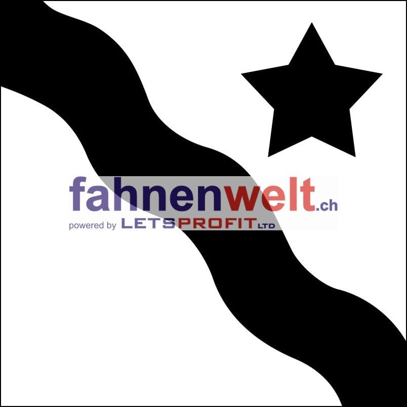 Fahne Gemeinde 2732 Reconvilier (BE) | 30 x 30 cm und Gr&ouml;sser - Bild 1