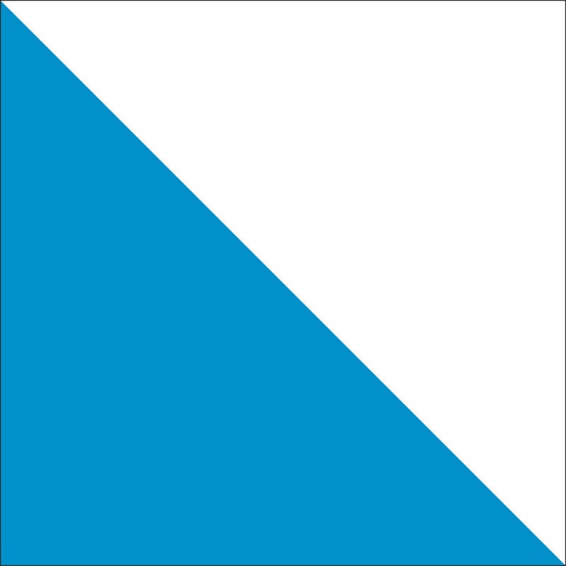 50% Fahne Z&uuml;rich (ZH) gedruckt | 100 x 100 cm | Multi-Flag - Bild 1
