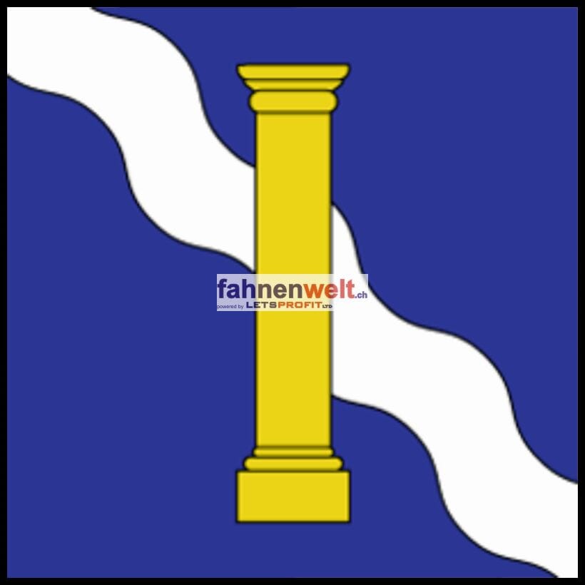 Fahne Gemeinde 1303 Penthaz (VD) | 30 x 30 cm und Gr&ouml;sser - Bild 1