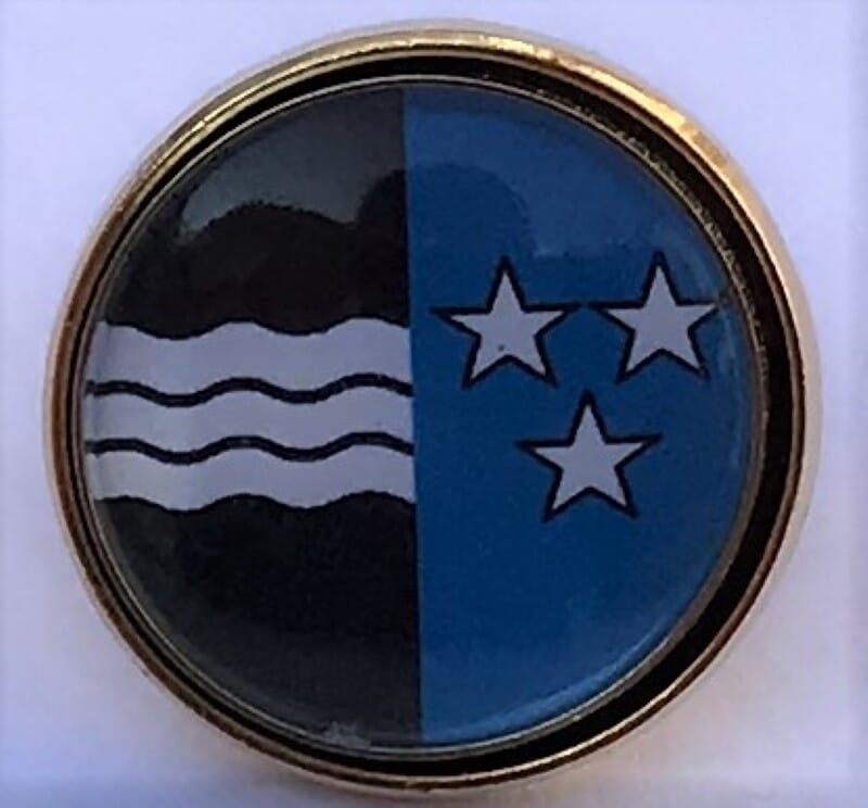 Pin Kanton Aargau rund mit Verschluss | &Oslash; 1.6 cm - Bild 5