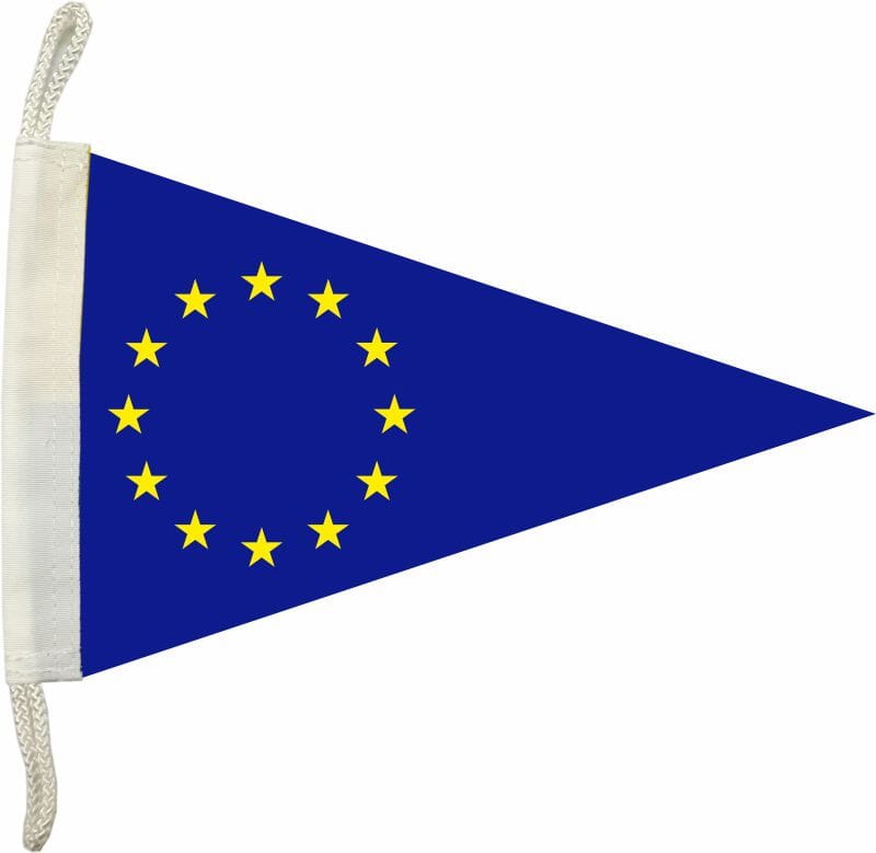 EU / Europ&auml;ische Union Wimpel | 20 x 30 cm - Bild 1
