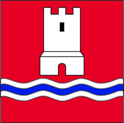 Fahne Gemeinde 7435 Spl&uuml;gen Ehemalige Gemeinde (GR) | 30 x 30 cm und Gr&ouml;sser - Bild 1