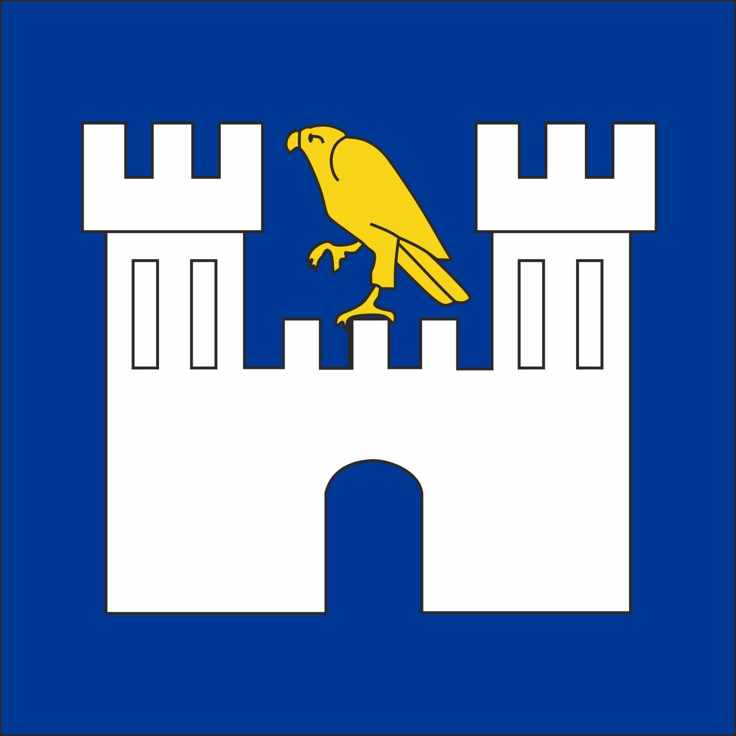 Fahne Gemeinde 6045 Meggen (LU) | 30 x 30 cm und Gr&ouml;sser - Bild 1