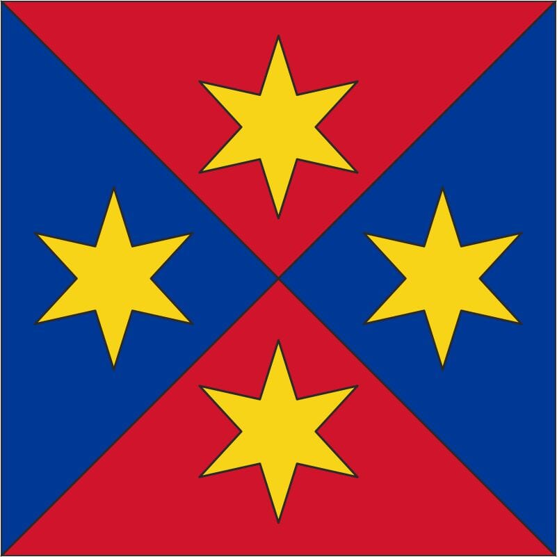 Fahne Gemeinde 8231 Hemmental Ehemalige Gemeinde (SH) | 30 x 30 cm und Gr&ouml;sser - Bild 1