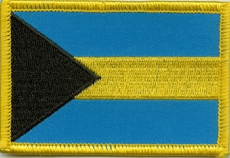Patch Sticker zum aufb&uuml;geln Bahamas | 5.5 x 9 cm - Bild 1
