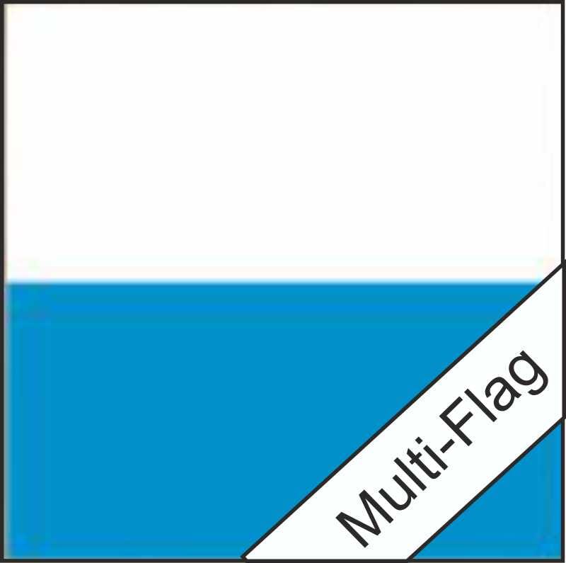 Fahne Luzern LU gedruckt | 40 x 40 cm - Bild 1