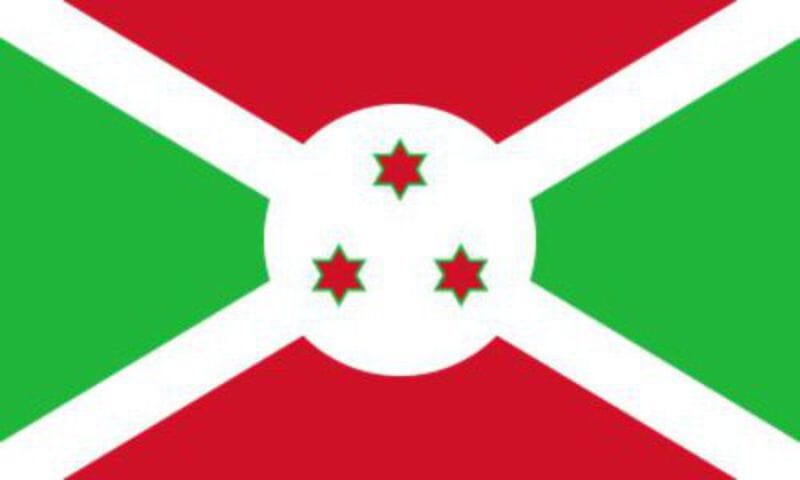 Multi-Flag Burundi | Gr&ouml;sse ca. 90 x 150 cm - Bild 1