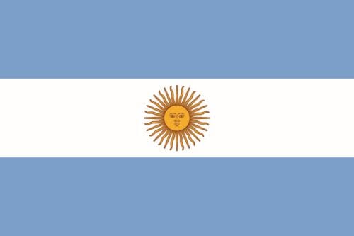Argentinien gedruckt im Querformat | 150 x 250 cm - Bild 1