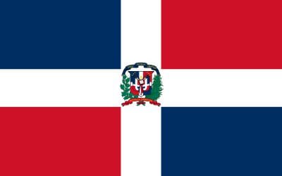 Dominikanische Republik L&auml;nderfahne | Multi-Flag | Gr&ouml;sse: 90 x 150 cm - Bild 1