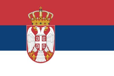 L&auml;nderfahne Serbien Multi-Flag | Gr&ouml;sse ca. 90 x 150 cm - Bild 1