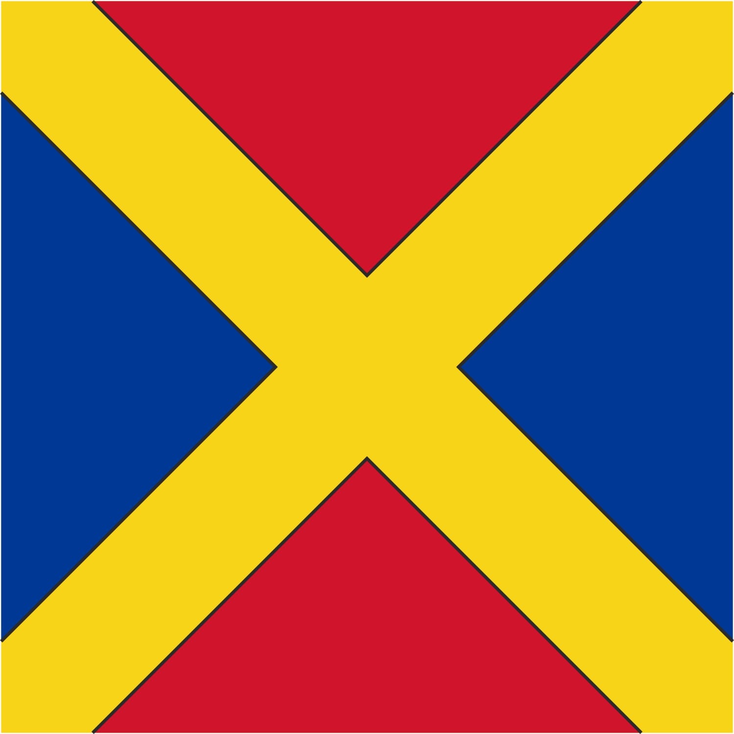 Fahne Gemeinde 6596 Gordola (TI) | 30 x 30 cm und Gr&ouml;sser - Bild 1