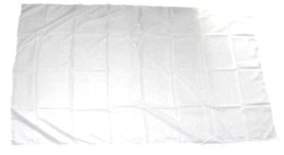 Weisse Fahne unbedruckt | 60 x 90 cm - Bild 1