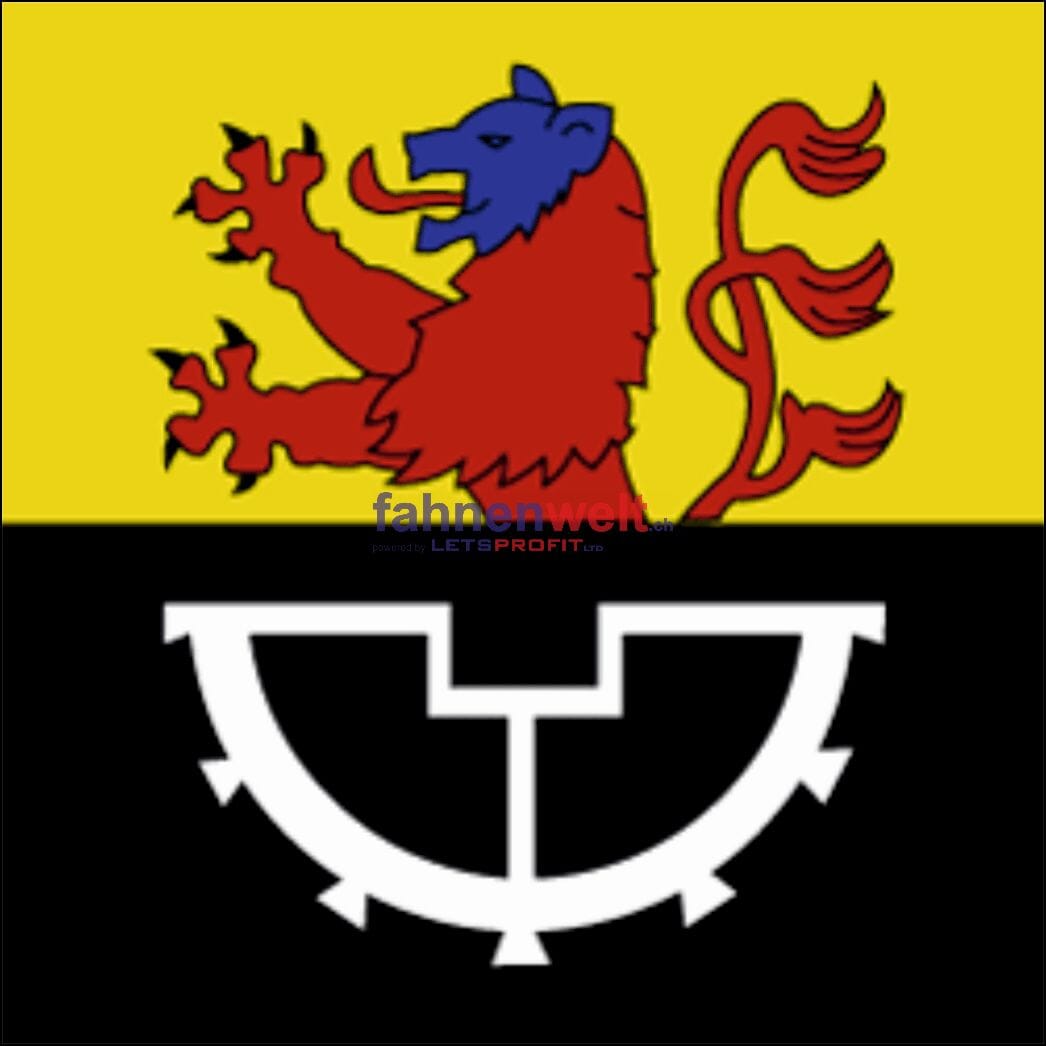 Fahne Gemeinde 6285 Retschwil Ehemalige Gemeinde (LU) | 30 x 30 cm und Gr&ouml;sser - Bild 1