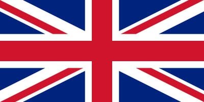 Grossbritannien gedruckt im Querformat | 60 x 90 cm - Bild 1