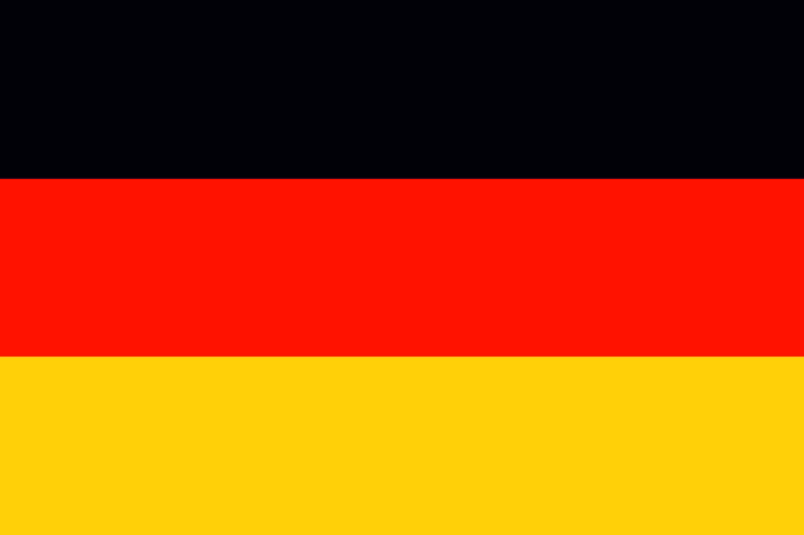 Deutschland gedruckt im Querformat | 60 x 90 cm - Bild 1