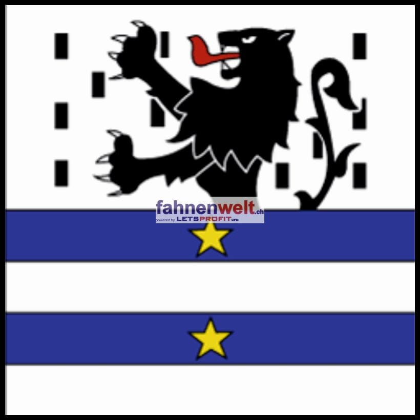 Fahne Gemeinde 1277 Arnex-sur-Nyon (VD) | 30 x 30 cm und Gr&ouml;sser - Bild 1