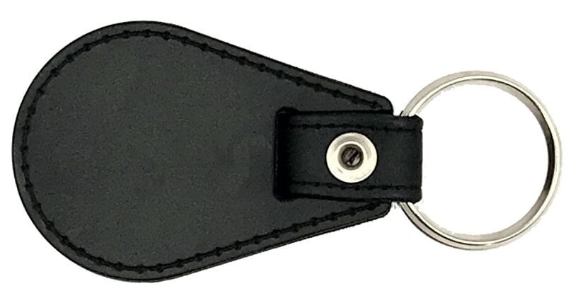 Schl&uuml;sselanh&auml;nger mit Jeton aus Kunstleder und Metall Schwyz | 40 x 80 mm - Bild 2
