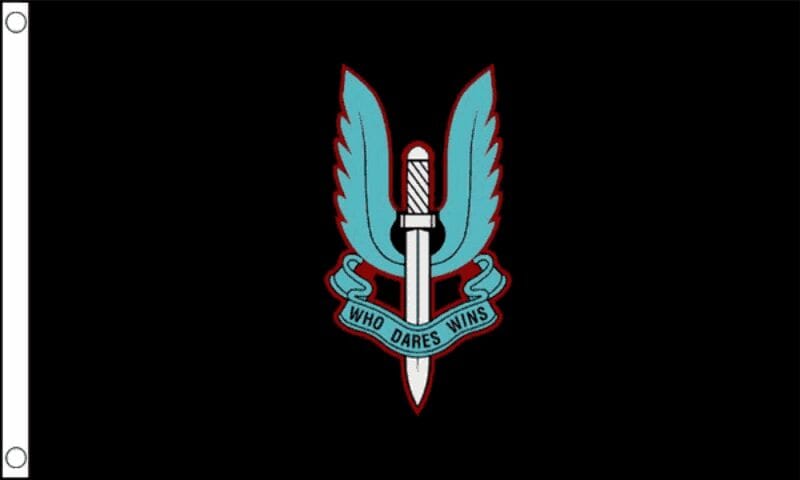 Special Air Service Fahne gedruckt | 90 x 150 cm - Bild 1