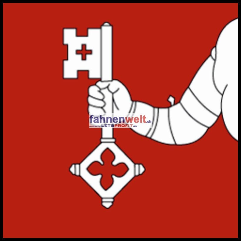 Fahne Gemeinde 1512 Chavannes-sur-Moudon (VD) | 30 x 30 cm und Gr&ouml;sser - Bild 1