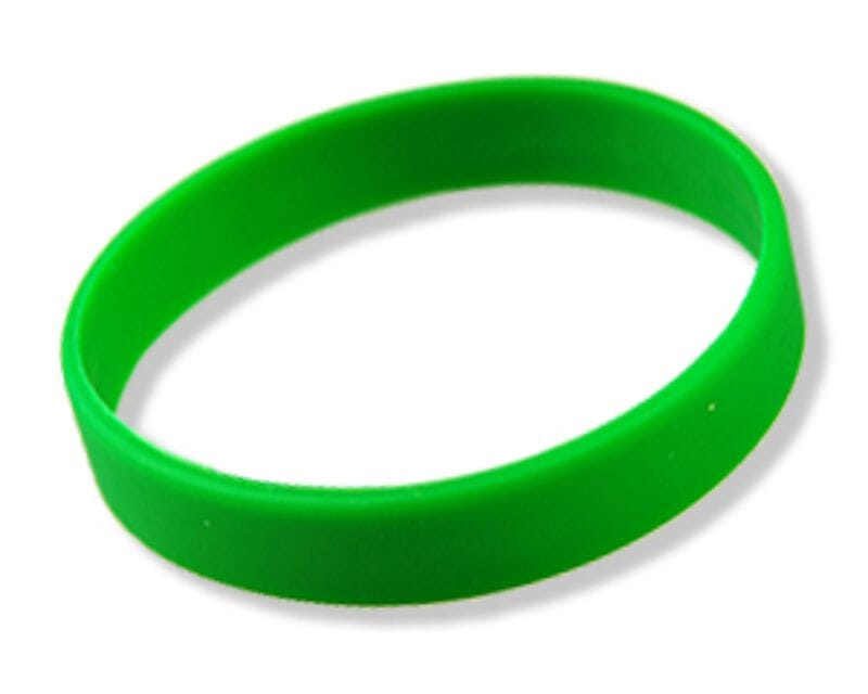 Silikon Armband gr&uuml;n - Bild 1
