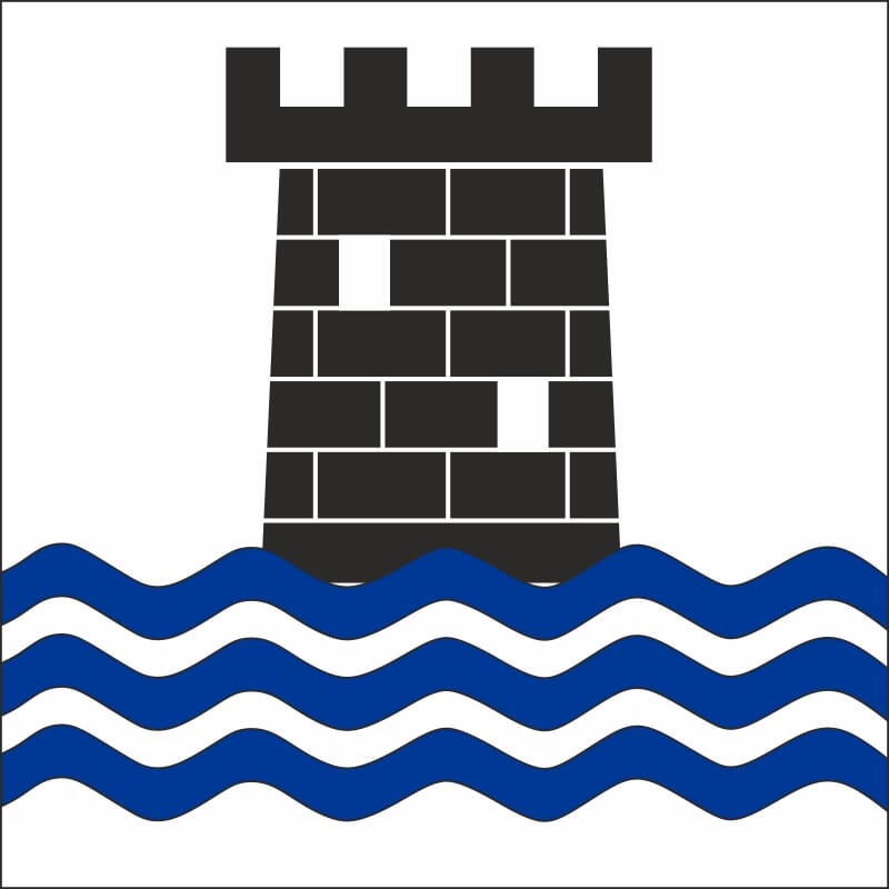 Fahne Gemeinde 4932 Gutenburg Ehemalige Gemeinde (BE) | 30 x 30 cm und Gr&ouml;sser - Bild 1