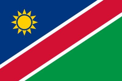 Namibia gedruckt im Querformat | 90 x 150 cm - Bild 1