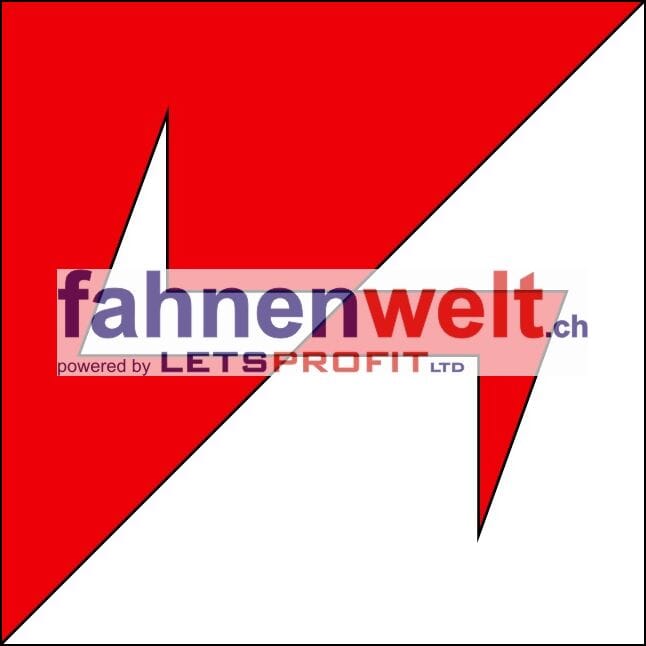 Fahne Gemeinde 4716 Welschenrohr (SO) | 30 x 30 cm und Gr&ouml;sser - Bild 1