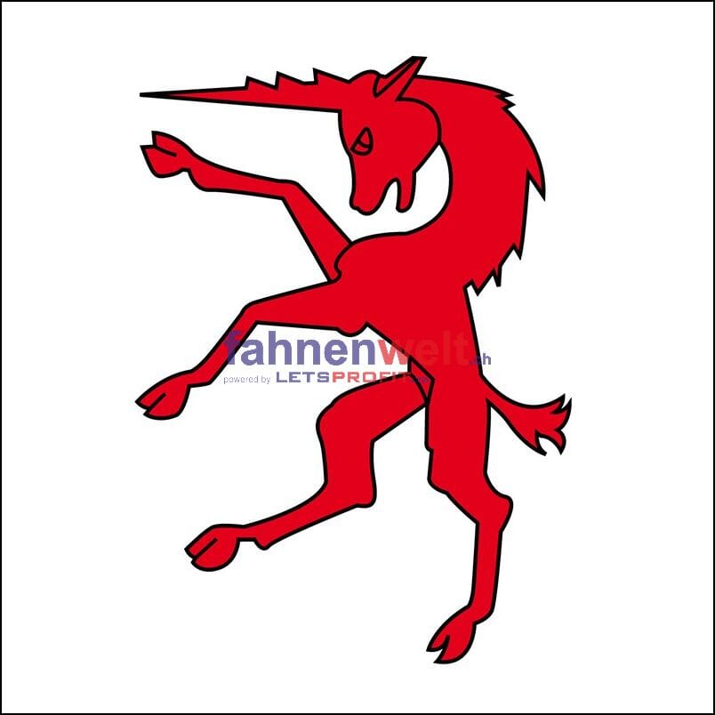 Fahne Gemeinde 8547 Gachnang (TG) | 30 x 30 cm und Gr&ouml;sser - Bild 1