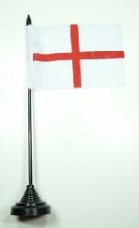England Tisch-Fahne mit Fuss | 10 x 15 cm - Bild 1