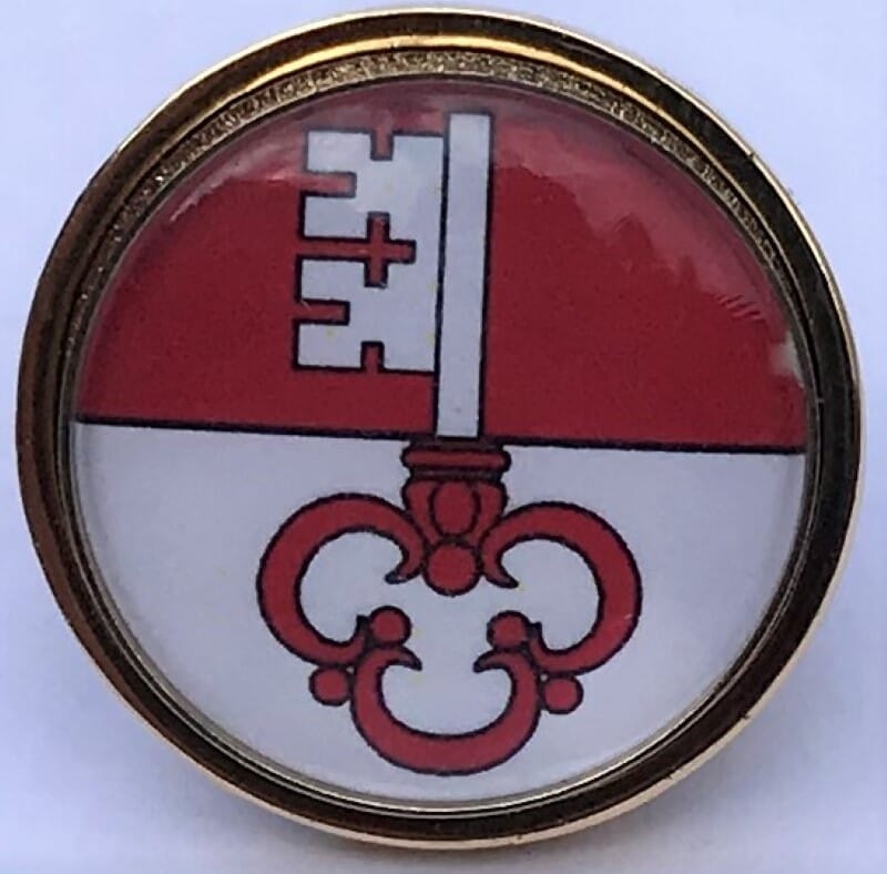 Pin Kanton Obwalden rund mit Verschluss | &Oslash; 1.6 cm - Bild 5