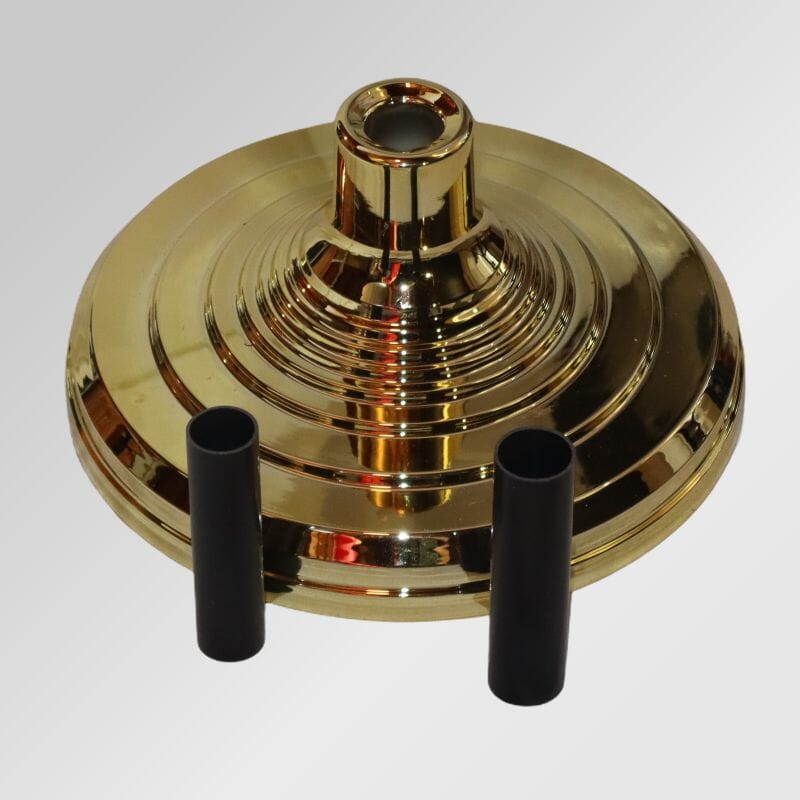 Fuss / Sockel Gold Hochglanz &Oslash; 29,5 cm &ndash; f&uuml;r Innenbereich - Bild 2