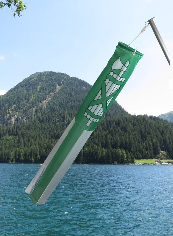 Windsack Kanton St. Gallen | ca. &Oslash; 18 cm x 150 / 165 cm - Bild 1