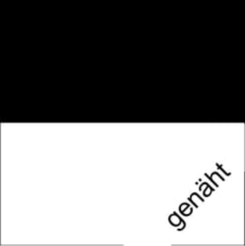 Fahne Freiburg FR gen&auml;ht / appliziert | 200 x 200 cm - Bild 1