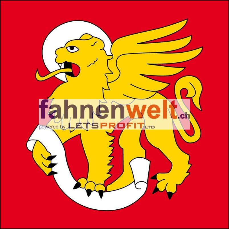 Fahne Gemeinde 6558 Lostallo (GR) | 30 x 30 cm und Gr&ouml;sser - Bild 1