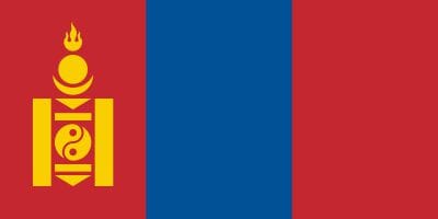 L&auml;nderfahne Mongolei | Multi-Flag | Gr&ouml;sse ca. 90 x 150 cm - Bild 1