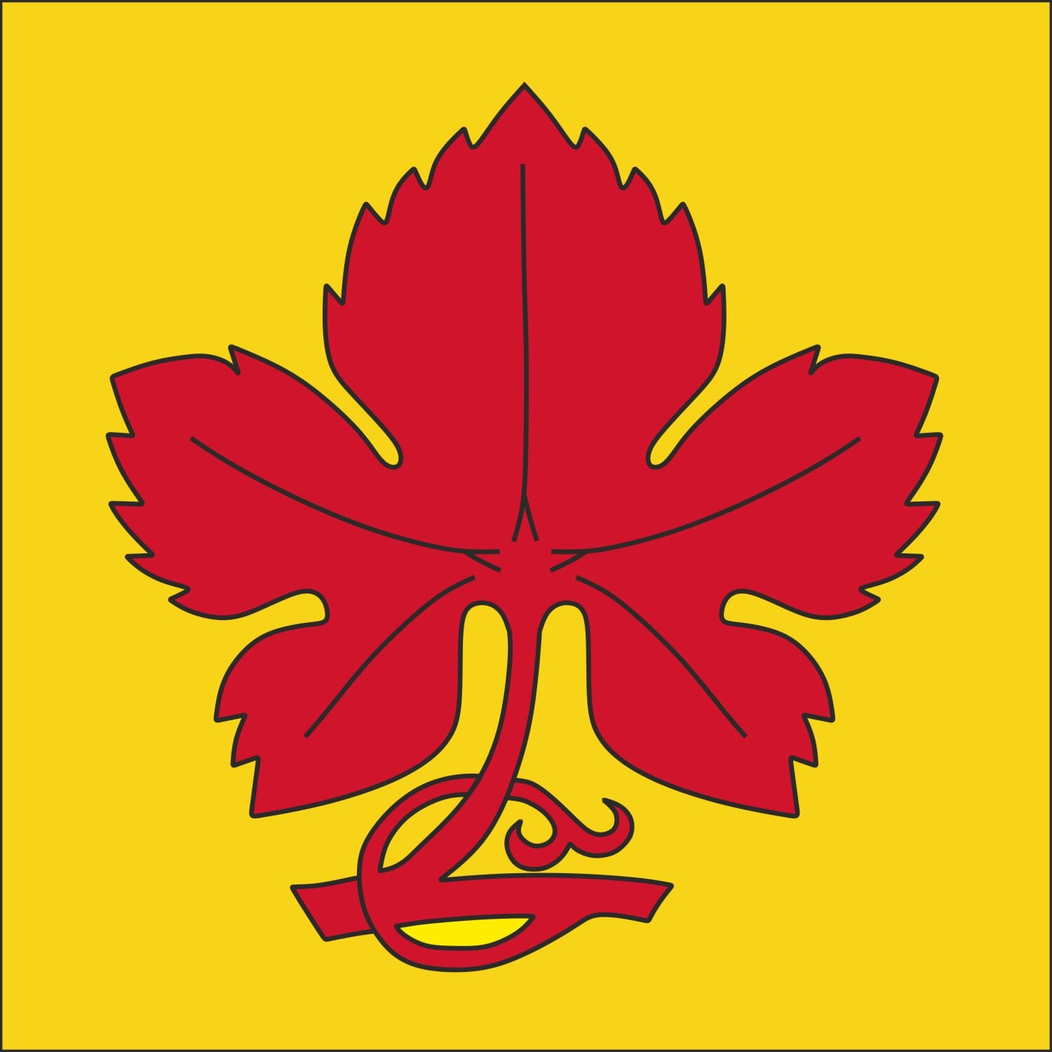 Fahne Gemeinde 5082 Kaisten (AG) | 30 x 30 cm und Gr&ouml;sser - Bild 1