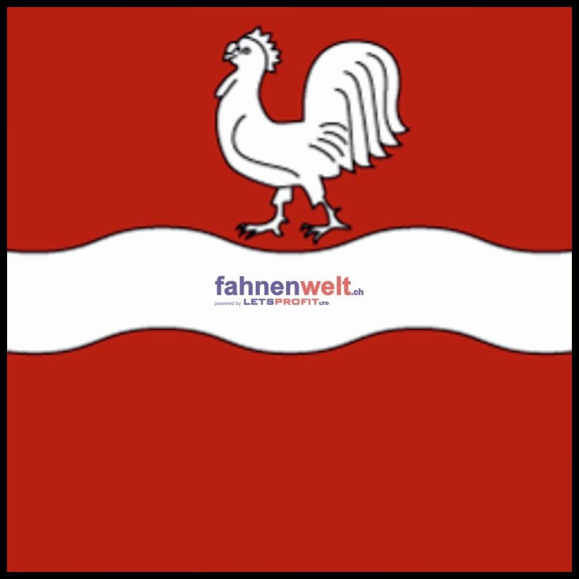 Fahne Gemeinde 1094 Paudex (VD) | 30 x 30 cm und Gr&ouml;sser - Bild 1
