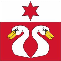 Fahne Gemeinde 3504 Niederh&uuml;nigen (BE) | 30 x 30 cm und Gr&ouml;sser - Bild 1